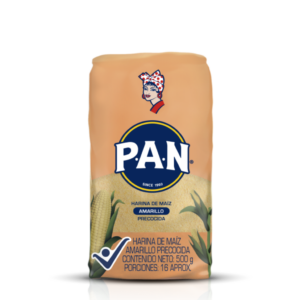 HARINA PRECOCIDA DE MAÍZ AMARILLO P.A.N. 500 g