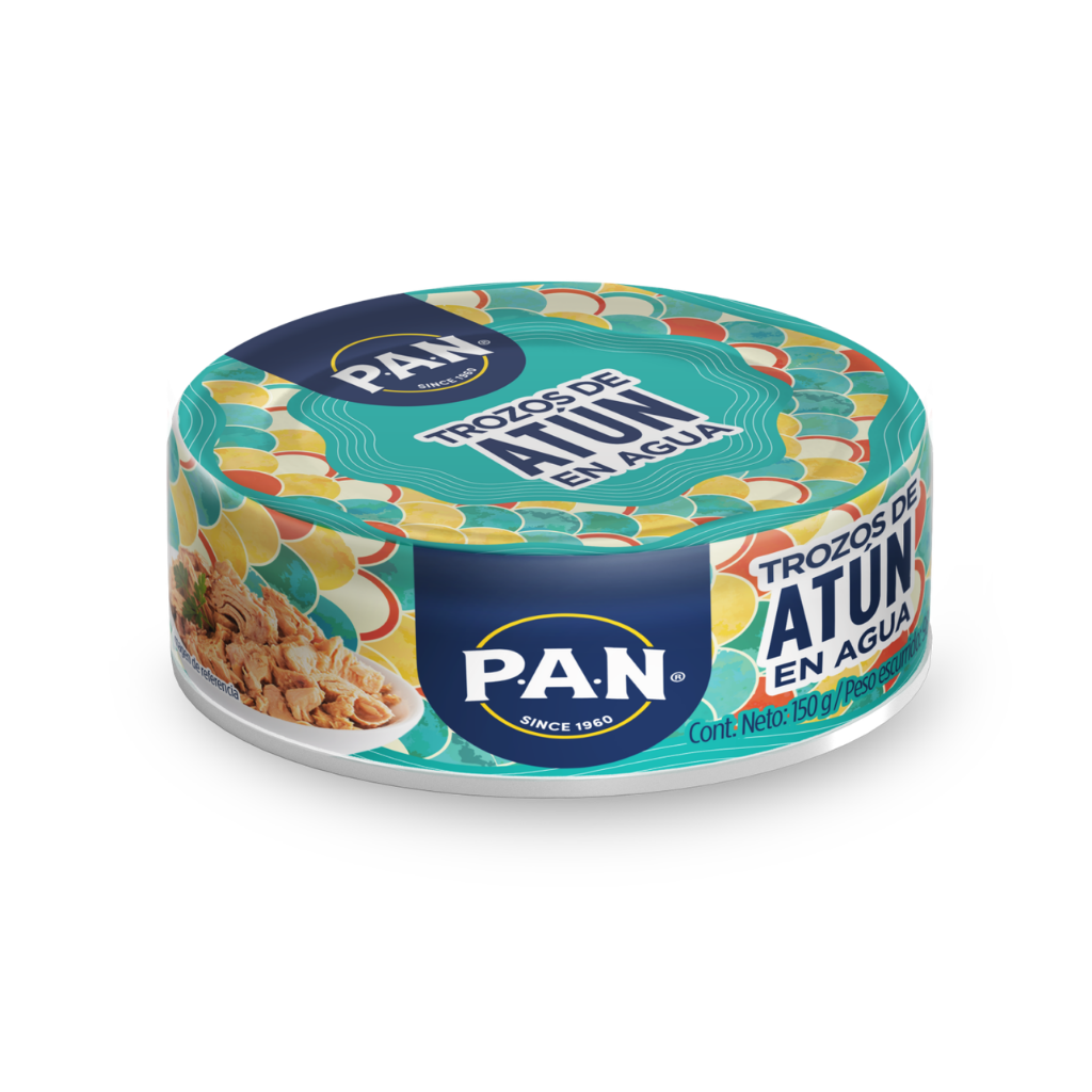 Trozos de atún en agua Gust. P.A.N. 150 gr
